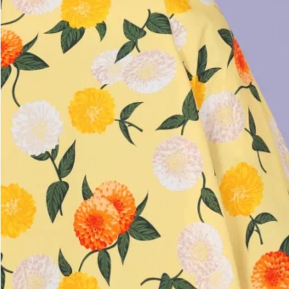 NWT Collectif Modcloth Frances Sunny Floral Swing Dress - Picture 3 of 3